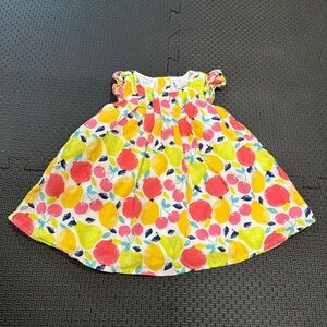 3/20$ Koala Kids Multicolor Fruit Print Baby Dress size 6 months